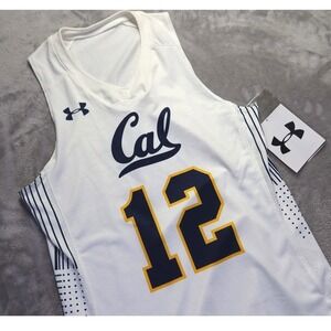 Women's Under Armour‎ University California Golden Bears Basketball Jersey S NWT